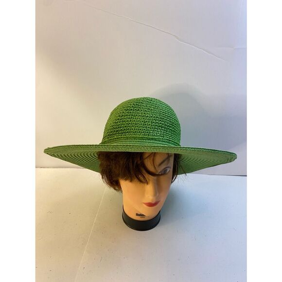 Cappelli Straworld Handbags - Green Cappellia straworld paper hat